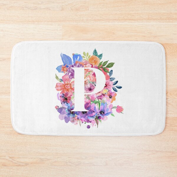 Item preview, Floral P designed and sold by Elle  Hazlett.