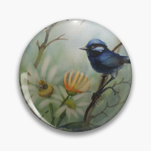 Item preview, Splendid Blue Fairywren designed and sold by Vickyh.