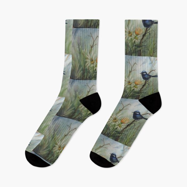 Item preview, Splendid Blue Fairywren designed and sold by Vickyh.