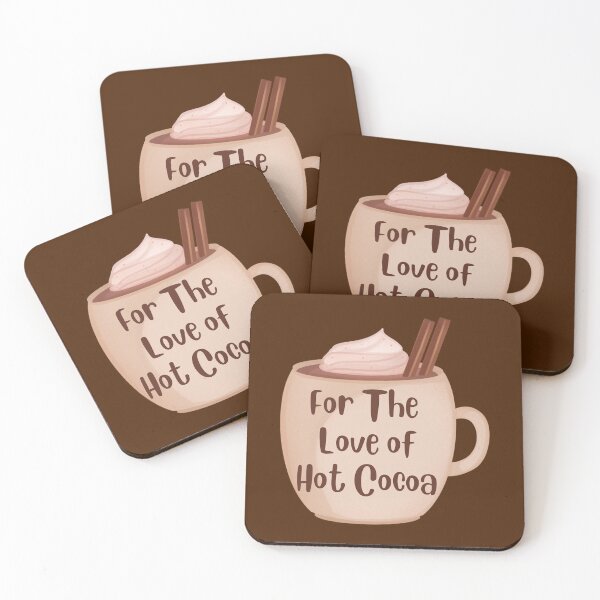 Item preview, For the Love of Hot Cocoa designed and sold by River Graphic Design.