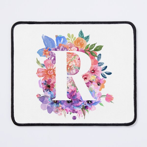 Item preview, Floral R designed and sold by Elle  Hazlett.