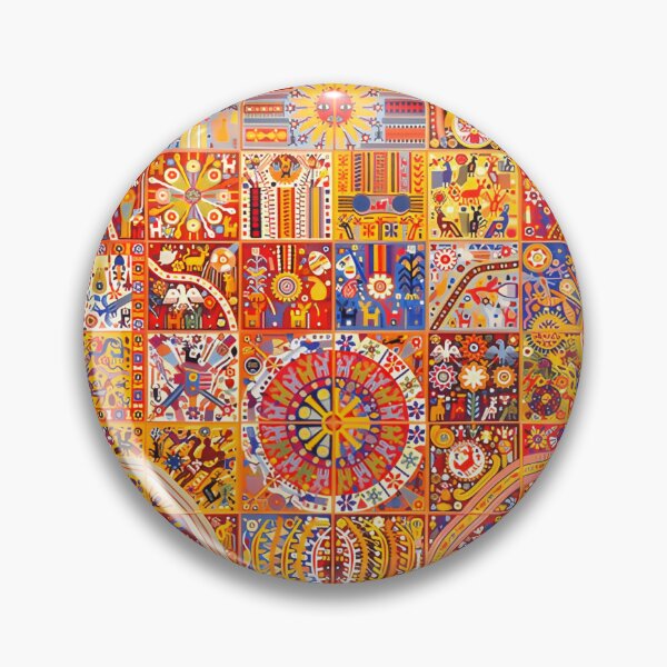 Item preview, HUICHOL TILES designed and sold by edleon.