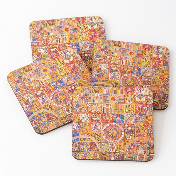 Item preview, HUICHOL TILES designed and sold by edleon.