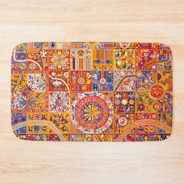 Item preview, HUICHOL TILES designed and sold by edleon.