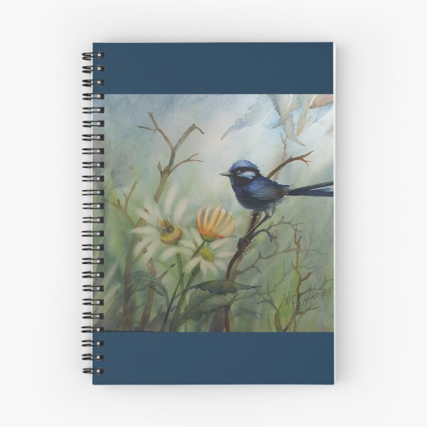 Item preview, Splendid Blue Fairywren designed and sold by Vickyh.