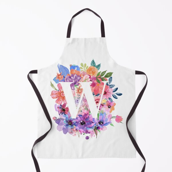 Item preview, Floral W designed and sold by Elle Hazlett.