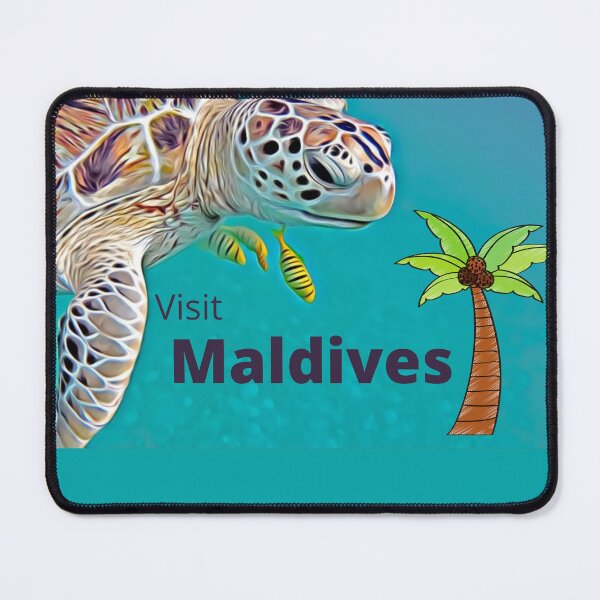 Item preview, Maldives underwater diving, turtles, Coral reefs designed and sold by AbramStudio.