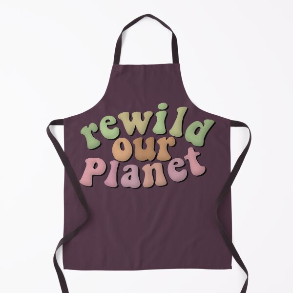 Aperçu de l'œuvre Rewild Our Planet Défense de l'environnement Rewilding Peach Green créée et vendue par cashewdays.