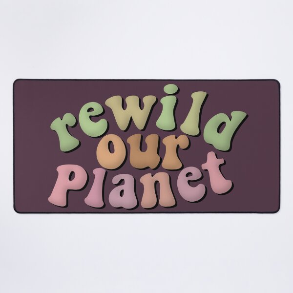 Item preview, Rewild Our Planet Environmental Advocacy Rewilding Peach Green designed and sold by cashewdays.