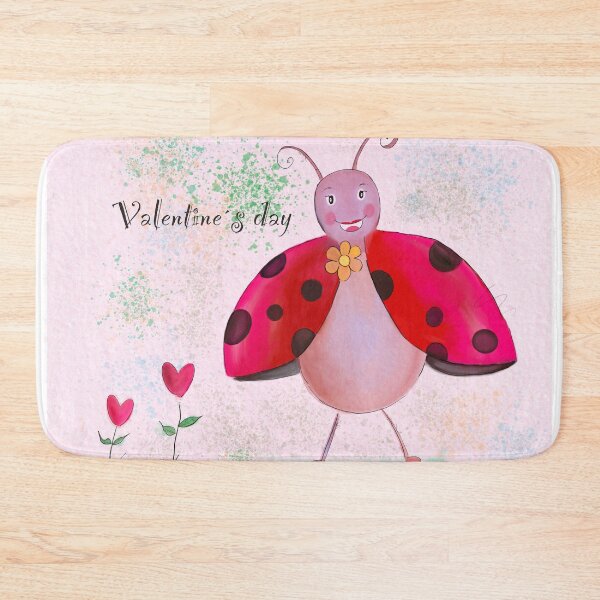 Item preview, Ladybug illustration Valentine's day by Pascale Breton designed and sold by Pascale Breton.