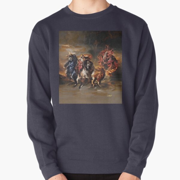 Four Horsemen Of Apocalypse Sweater - Vintage Tee for Fans - Bluefink