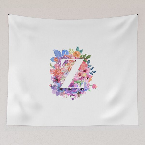 Item preview, Floral Z designed and sold by Elle  Hazlett.