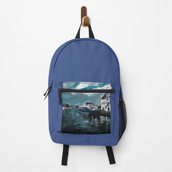Item preview, Bergen Harbour by Fish Market aka Vågen designed and sold by Rina Arling.