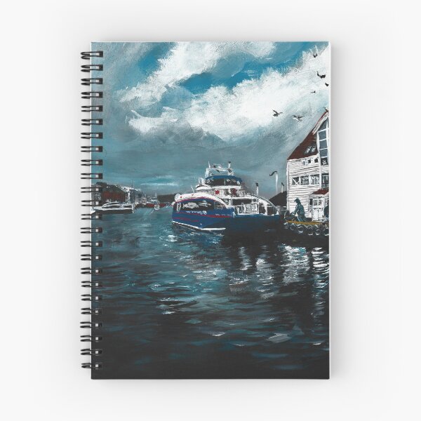 Item preview, Bergen Harbour by Fish Market aka Vågen designed and sold by Rina Arling.