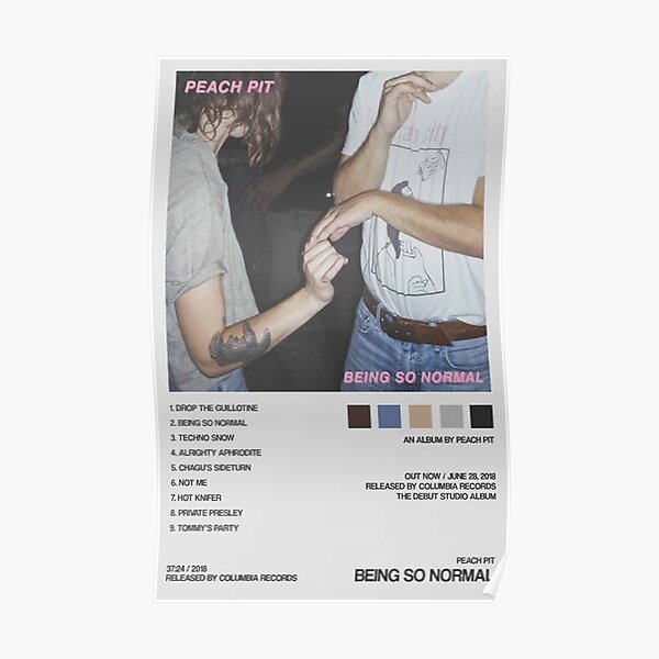 peach pit - being so normal Poster