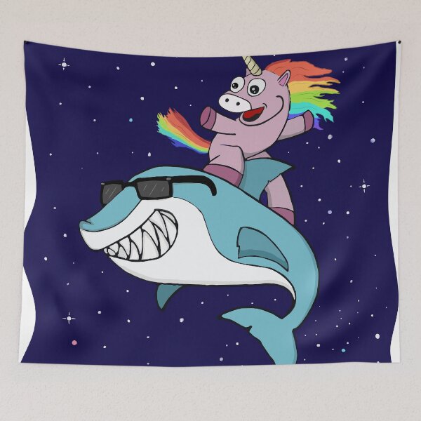 Item preview, Surfing Unicorn designed and sold by WingnutP.