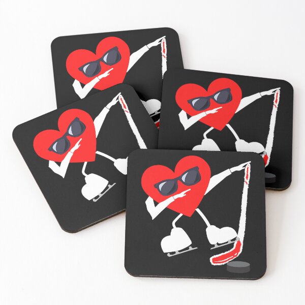 Item preview, Valentines Day Dabbing Heart Hockey Stick designed and sold by Rebecca-Cruz.