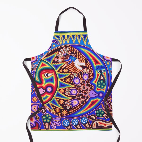 Item preview, HUICHOL SUN MOON designed and sold by edleon.