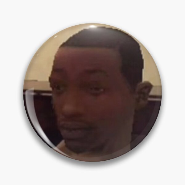Item preview, carl johnson gta reaction meme face  designed and sold by ExoticJam.