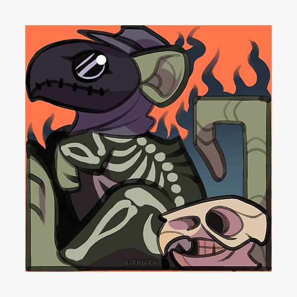 Plague Rat Photographic Print