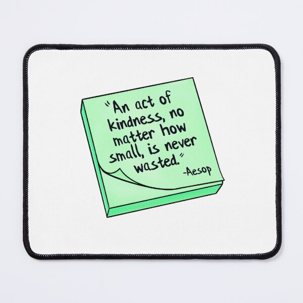 Item preview, Small Acts of Kindness Sticky Note designed and sold by Elle  Hazlett.