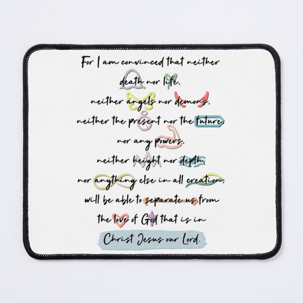 Item preview, Romans 8:38-39 designed and sold by Elle Hazlett.