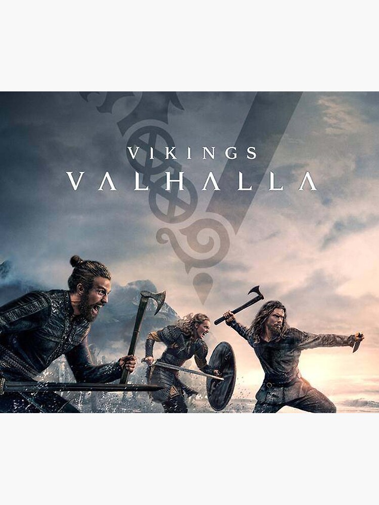 Discover Vikings Valhalla 2022 Duvet Cover
