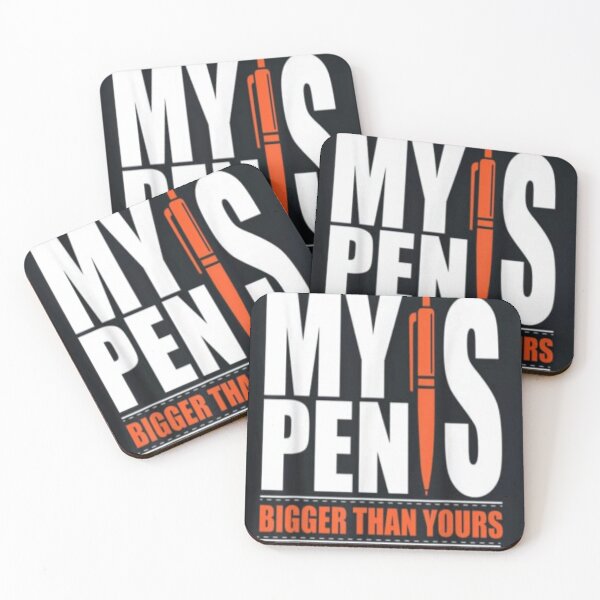 Item preview, My pen is bigger than yours #2 illustration premium design  designed and sold by truemoneyman.