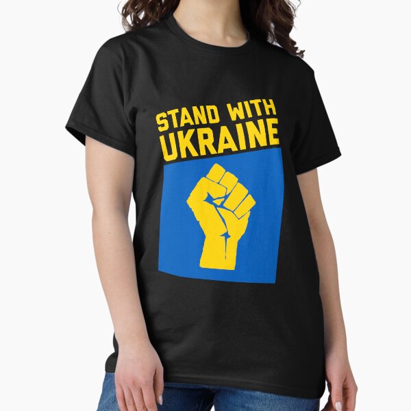 Item preview, Stand With Ukraine Resist Fist Ukrainian Flag designed and sold by brizodesign.