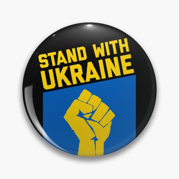 Item preview, Stand With Ukraine Resist Fist Ukrainian Flag designed and sold by brizodesign.