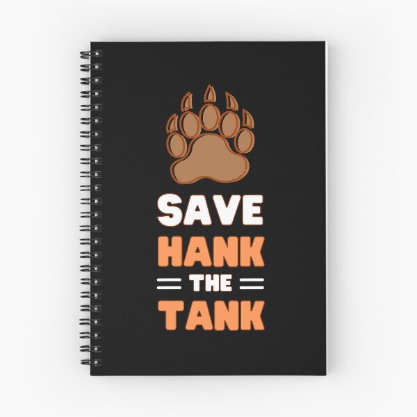 Item preview, SAVE HANK THE TANK CALIFORNIA BLACK BEAR designed and sold by appareltolove.