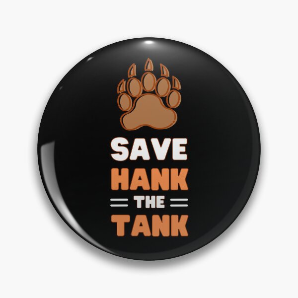 Item preview, SAVE HANK THE TANK CALIFORNIA BLACK BEAR designed and sold by appareltolove.