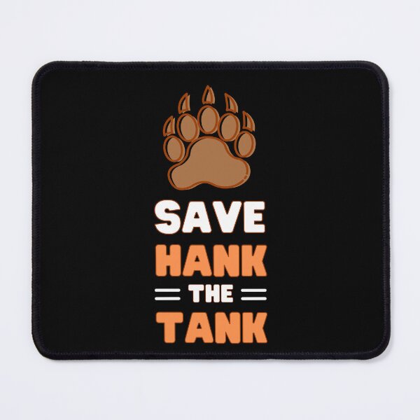 Item preview, SAVE HANK THE TANK CALIFORNIA BLACK BEAR designed and sold by appareltolove.