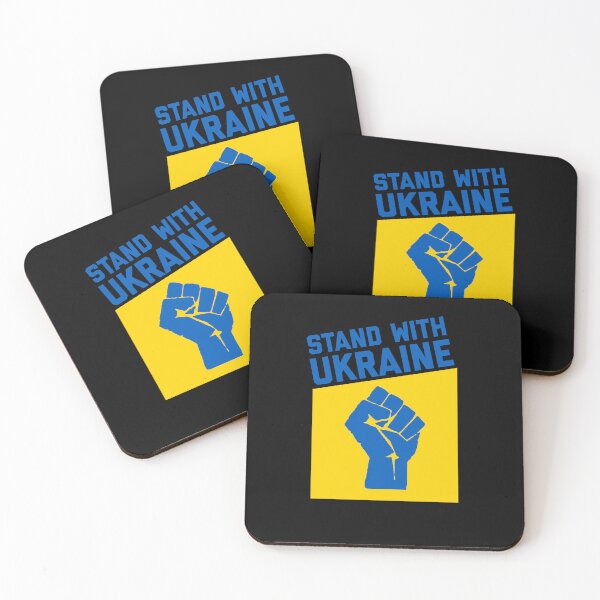 Item preview, Stand With Ukraine Resist Fist Ukrainian Flag designed and sold by brizodesign.