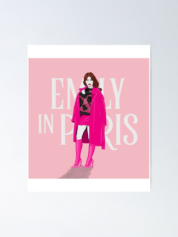 "Emily In Paris " Poster for Sale by guilteebys | Redbubble