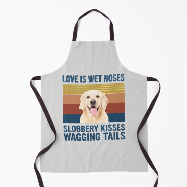 Item preview, Love is Wet Noses Slobbery Kisses Wagging Tails, Retro Sunset Vintage, Labrador Retriever, Dog Lover Gifts, Happy Mother Day, Happy Father Day Gifts designed and sold by StuarTwenONA.