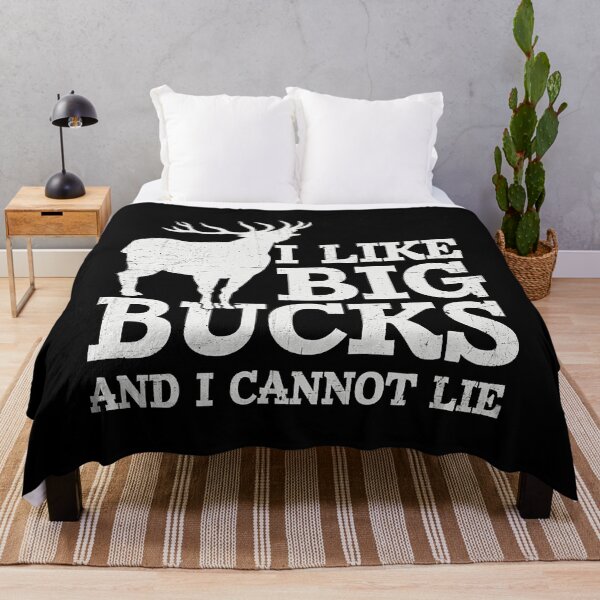 Item preview, I Like Big Bucks and I Cannot Lie Funny Deer Hunting designed and sold by RachaelEliezer.