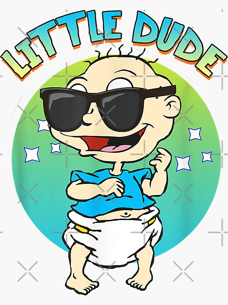 Mademark X Rugrats Tommy Pickles Little Dude Sticker By Tammyfetzer Redbubble 0751