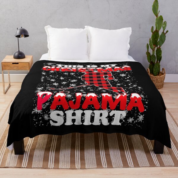 Item preview, This Is My Christmas Pajama Shirt Xmas Funny Ice Hockey Gifts designed and sold by Rebecca-Cruz.