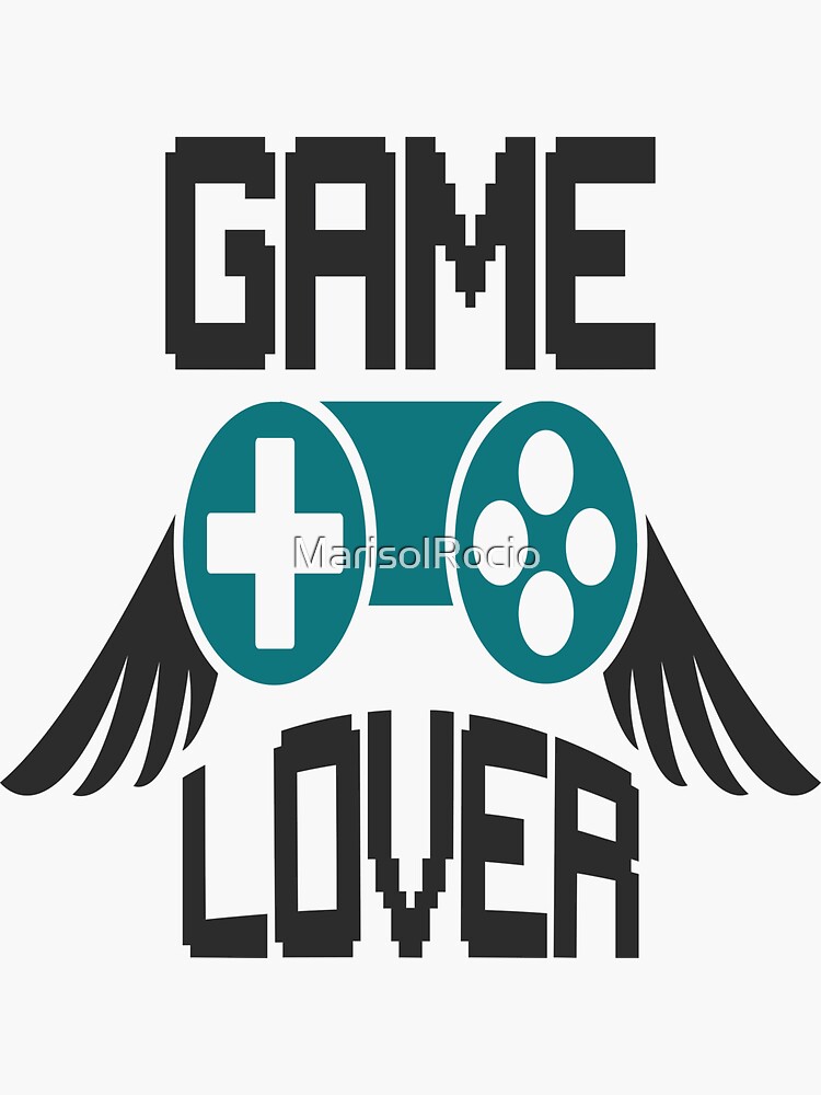 "Video Game lover" Sticker by MarisolRocio Redbubble