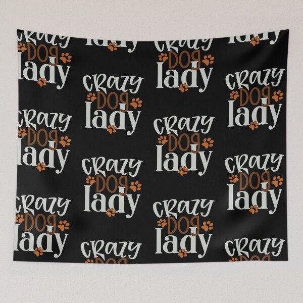 Item preview, Crazy Dog Lady designed and sold by FOX1999-Design.