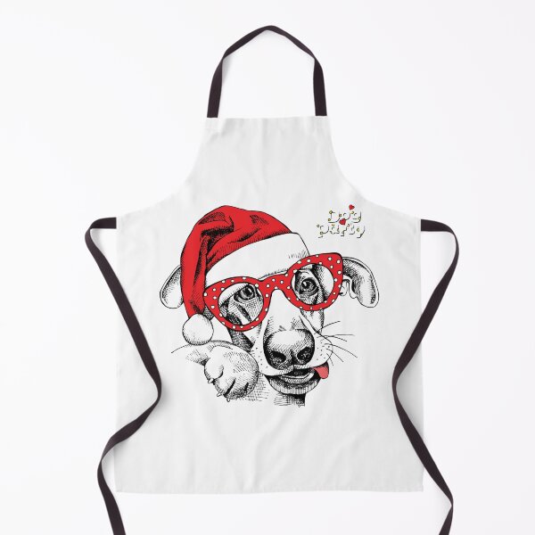 Item preview, Dog Santa Claus Christmas, Meng Meng dog celebrate, Dog Party designed and sold by Shop-ArtGallery.