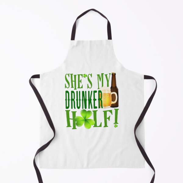 Item preview, She’s My Drunker Half! designed and sold by PawsitiveMum.