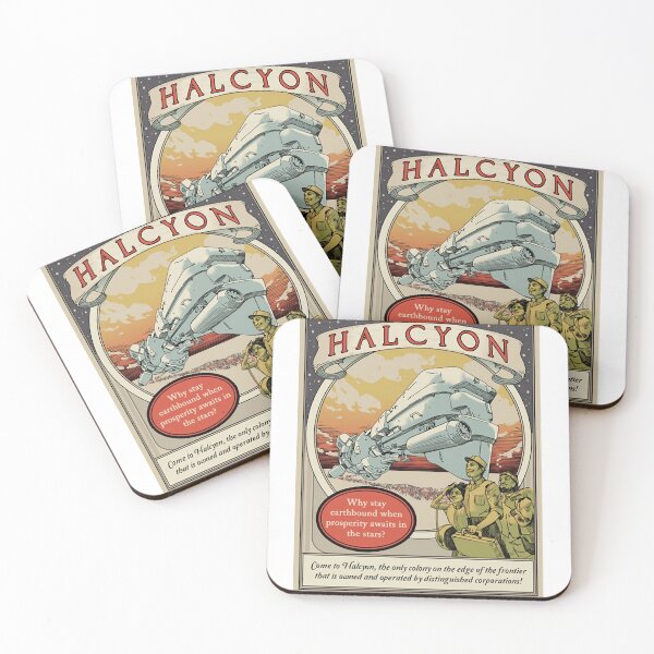 Item preview, The Outer Worlds - Come to Halcyon  designed and sold by RileyRoxon.
