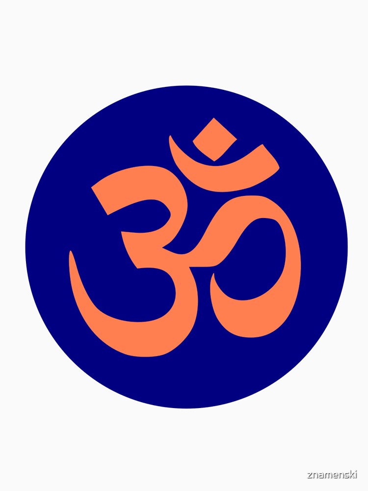 Om, a stylized letter of Devanagari script, used as a religious symbol in Hinduism by znamenski