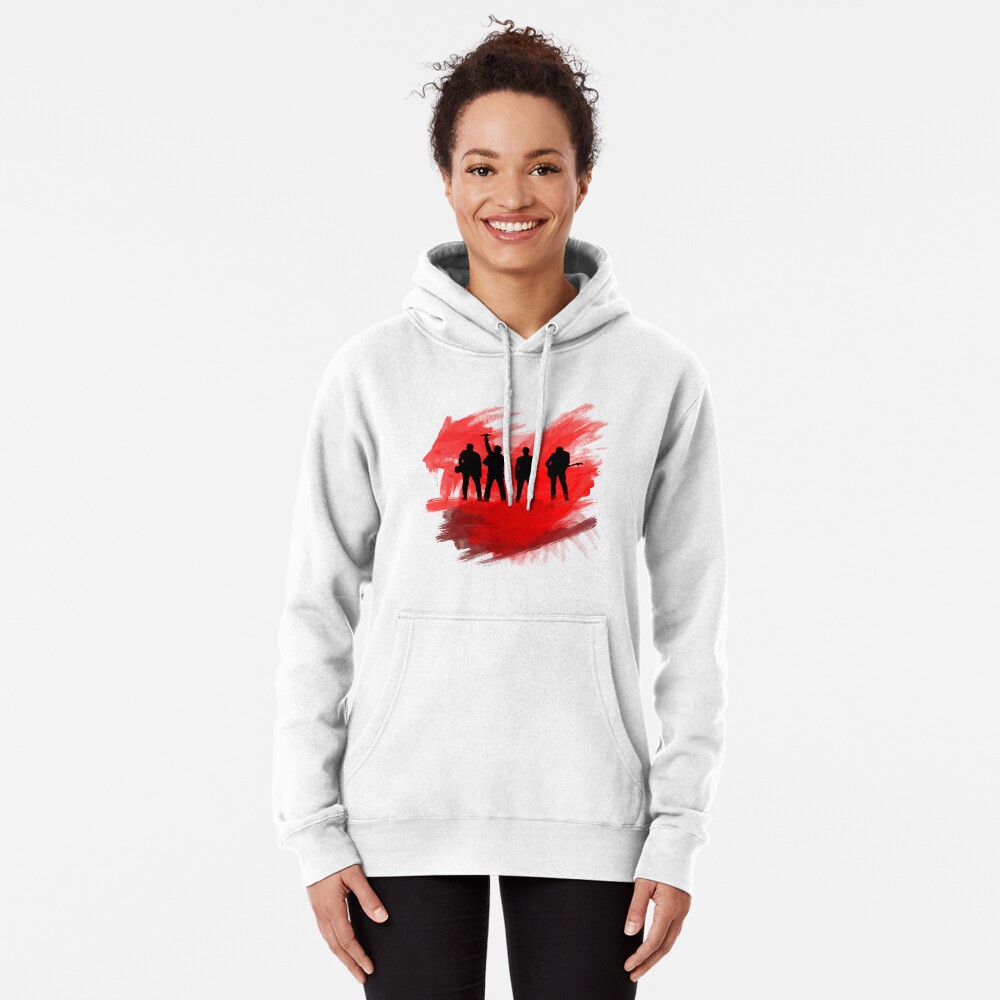 Malen Sie Silhouette U2 Hoodie Malen Sie Silhouette U2 Hoodie