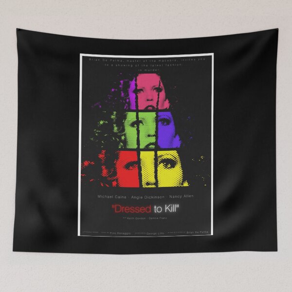 Item preview, Dressed to Kill (1980) - Movie poster design Classic . designed and sold by MelissaALynch.