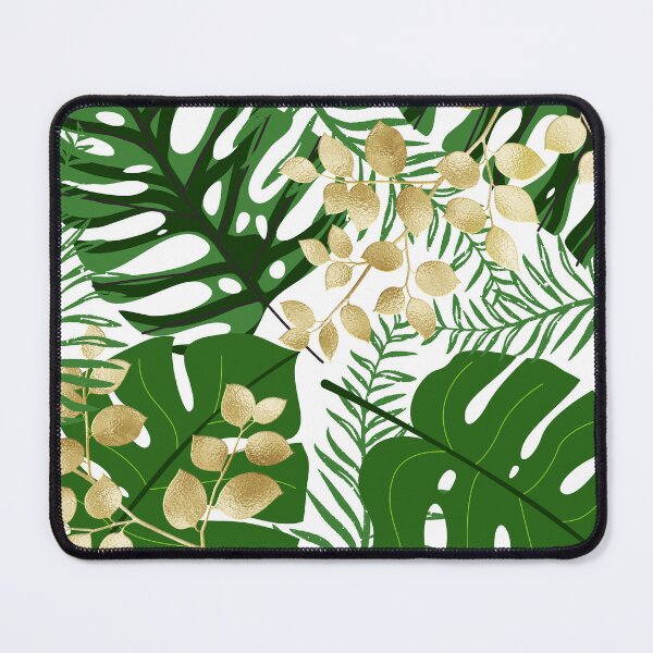 Item preview, green and gold leaves.  designed and sold by ninjapineapple.