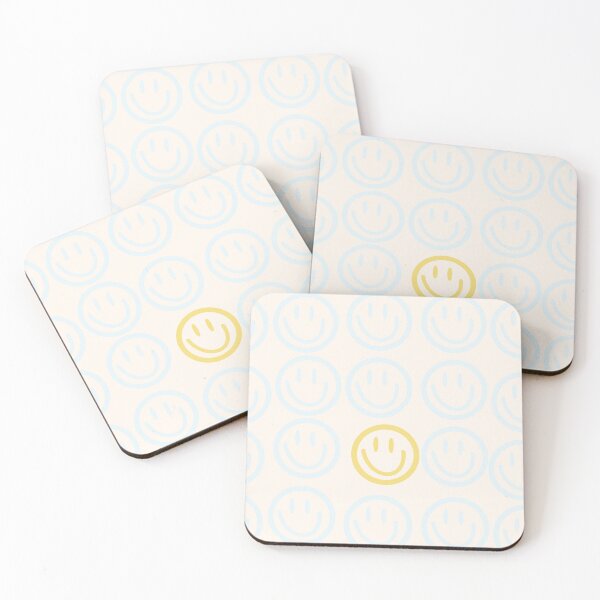 Item preview, Preppy Smiley Face - Blue and Yellow designed and sold by brookemiller801.