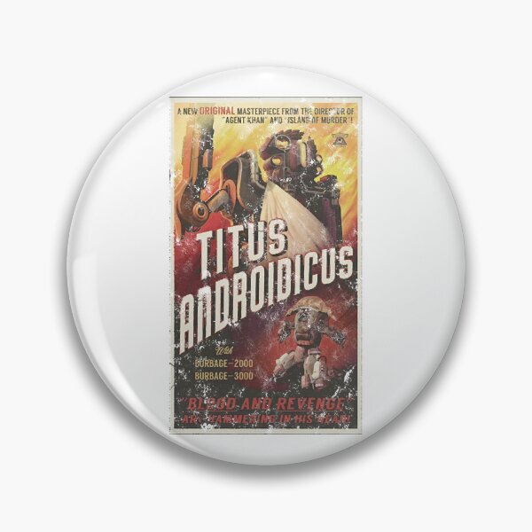Item preview, The Outer Worlds Titus Androidicus Poster  designed and sold by RileyRoxon.